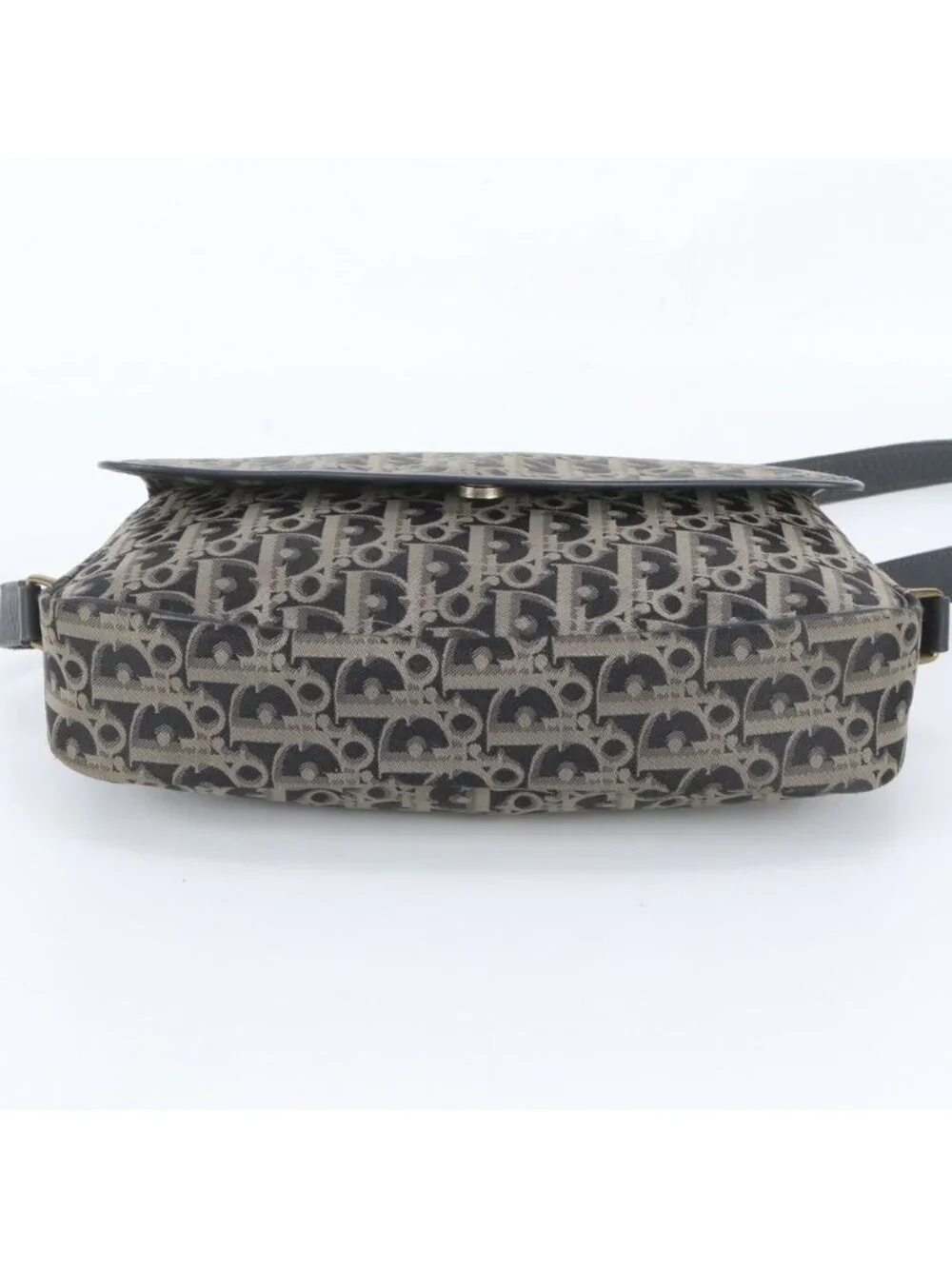 Dior Trotter Leather Shoulder Bag Crossbody Messenger Business